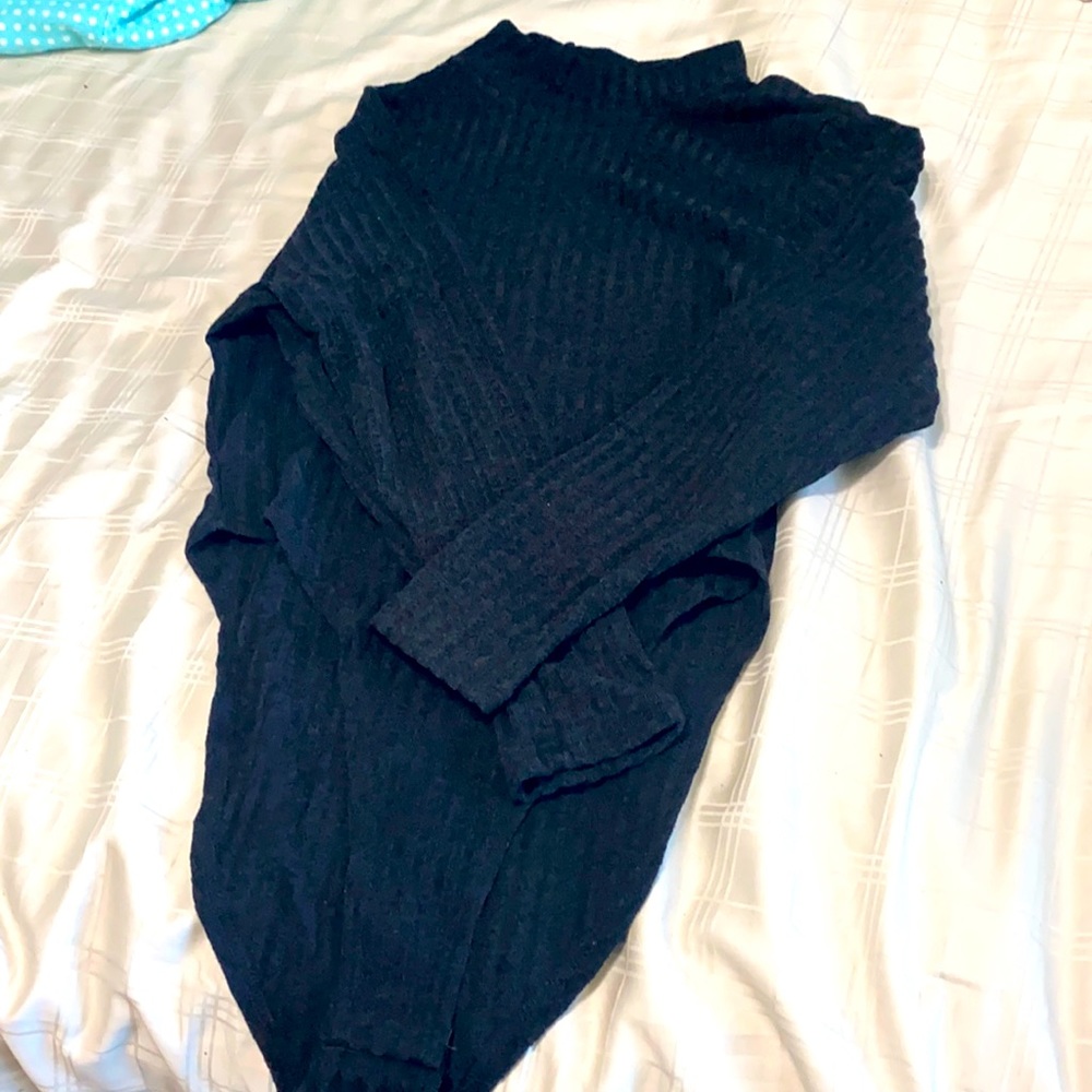 Long sleeve turtle neck body suit